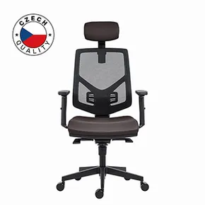 Krzesło ergonomiczne Powerton Office Tina, Szary